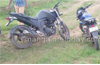 Weapons found in 2 bikes at Saripalla ; suspects flee